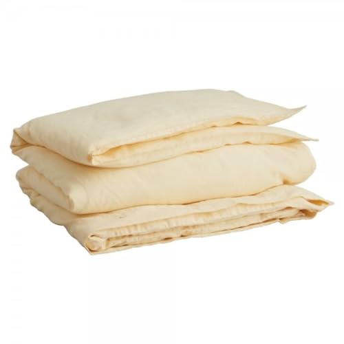 GANT Baumwoll-Leinen Bettdeckenbezug einzeln Farbe Butter Yellow Größe 155x220