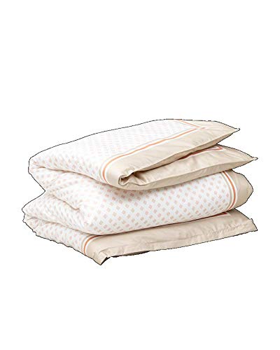 GANT G Border Bettdeckenbezug einzeln Farbe Dark Putty Größe 135x200