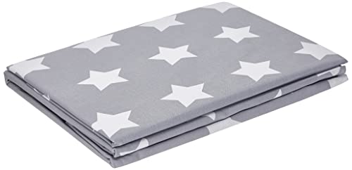 biberna 0044745 Bettwäsche Garnitur mit Kopfkissenbezug Baumwoll-Linon 1x 135x200 cm + 1x 80x80 cm sturmgrau