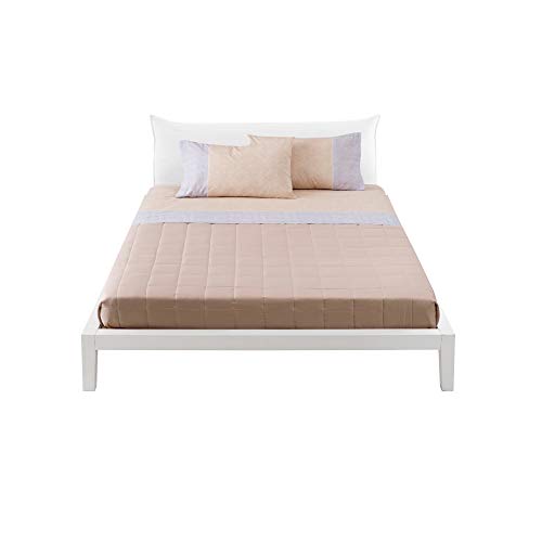 Bassetti Bettwäsche-Set für Doppelbett, 100 % Baumwolle, Oberlaken 240 x 280 cm, Spannbettlaken 175 x 200 cm, 2 Kissenbezüge 50 x 80 cm