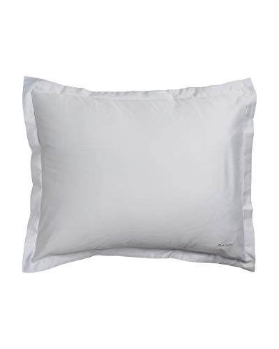 GANT Sateen Kopfkissenbezug einzeln Farbe Dawn Blau Größe 80x80 cm