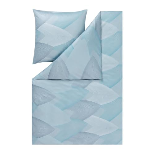 Estella Mako Interlock Jersey Bettwäsche Phoenix Taube 1 Bettbezug 135 x 200 cm + 1 Kissenbezug 80 x 80 cm