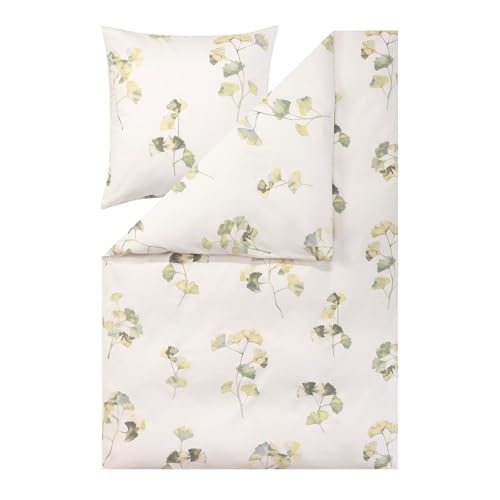 ESTELLA Feinflanell Bettwäsche Velturno grün