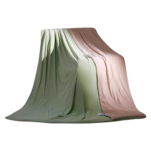 Sofadecke 110x150cm Dünne Sommerdecke Seide Glatt Sommerbettdecke Bettwäsche Kühlend Waschbar Selbstkühlende Kann Körper Kühl Halten für Decke Für Sofa Reisedecke Camping Decke