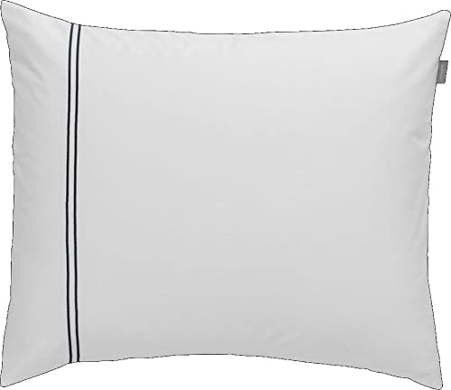 GANT Sateen Stitch Pillowcase, White, 80x80