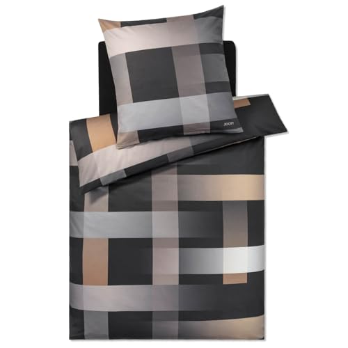 Joop! Bettwäsche Woven Ebony 1 Bettbezug 155 x 220 cm + 1 Kissenbezug 80 x 80 cm