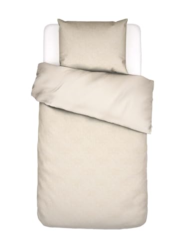 ESSENZA Bettwäsche Felipa Oyster, 135x200 + 1x 80x80 cm - 100% Bambus 300TC - Jacquard