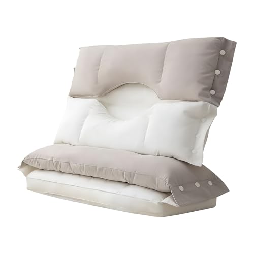 Generisch Kopfkissen - Ergonomisch Und Atmungsaktiv,Bettkissen Für Das Zuhause Das Bett Und Schlafzimmer | Für Nickerchen Ruhe, Frauen, Männer, Teenager, Erwachsene, Hotel, Reise, Couch