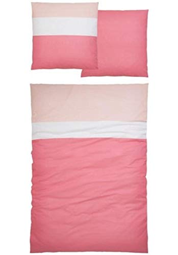 My Home Mako-Satin Bettwäsche 155x220 80x80 (657757) Cotton Made in Africa ***