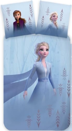 Disney Frozen Die Eiskönigin Wende-Bettwäsche-Set Bettbezug 135x200 Kissenbezug 80x80 Baumwolle ELSA Anna Disney Frozen Die Eiskönigin Wende-Bettwäsche-Set Bettbezug 135x200 Kissenbezug 80x80 Baumwolle ELSA Anna