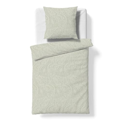 fleuresse gewebte Edelflanell Bettwäsche Lech Boston