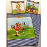Meine Freundin Conni Kinder-Bettwäsche (Babybettwäsche), Wendebettwäsche, 1 x Kissenbezug 40 x 60 cm und 1 x Bettbezug 100 x 135 cm, 100 % Baumwolle