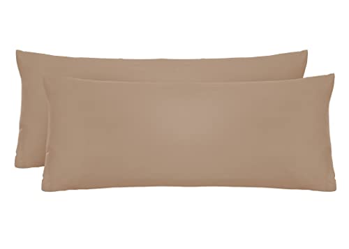 biberna Feinjersey Kopfkissenbezug 0077144 2X 40x80 cm Macchiato