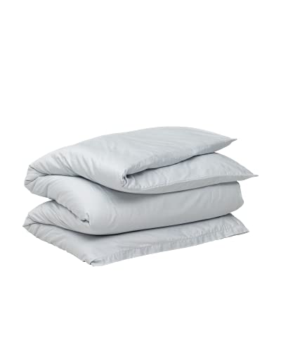 GANT Sateen Bettdeckenbezug einzeln Farbe Dawn Blau Größe 200x220 cm Einfarbig Uni