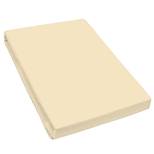 Formesse Bella-Donna Jersey Spannbettlaken natur, 120x200 - 130x220 cm
