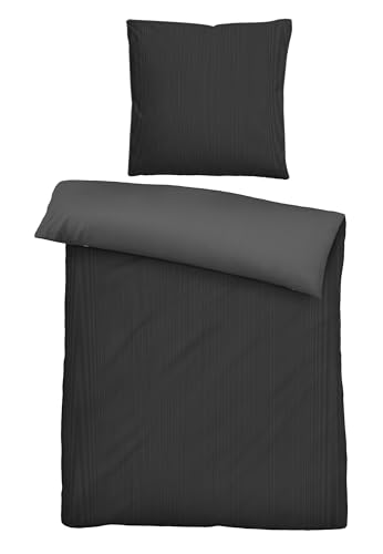 biberna Mako-Satin Bettwäsche 0615211 FEINE Streifen