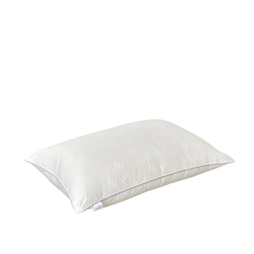 Generisch Kompatibel for Seidenbettwäsche-Kissen, 48 x 74 cm Füllung, Anti-Milben-weich, flauschig, Hotel-Nackenschlafen(48X7 4CM 1PC)