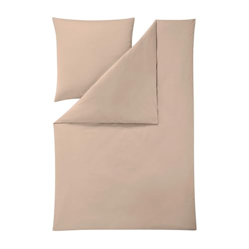 ESTELLA Bettwäsche Takoma - Mako Interlock Jersey (Bahama 095, 1 x 80x80 + 1 x 135x200 cm)