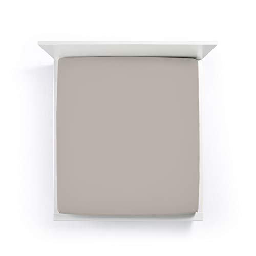 Bella Donna Jersey Spannbettlaken 90/190 - 100/220cm - 0125 (Platin)
