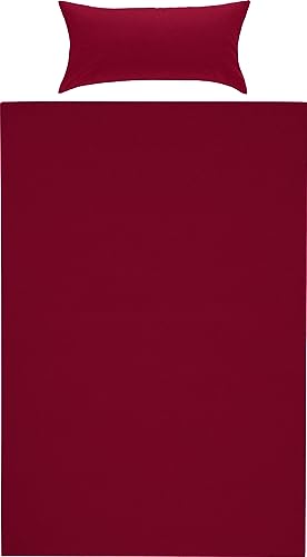 Erwin Müller Bettwäsche, Bettgarnitur Uni Nördlingen - flauschig angeraute Oberfläche für kalte Nächte, temperaturregulierend, mit Reißverschluss - weinrot Größe 135x200 cm (40x80 cm) Erwin Müller Bettwäsche, Bettgarnitur Uni Nördlingen - flauschig angeraute Oberfläche für kalte Nächte, temperaturregulierend, mit Reißverschluss - weinrot Größe 135x200 cm (40x80 cm)