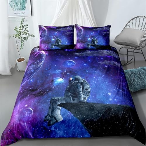 Bettwäsche 200X200 cm 3D Astronauten-Weltraum Bettbezug Set Für Jungen Mädchen Teens Kinderbettwäsche Mikrofaser Weiche Luxus Bettwaren Raumdekor 3-Teiliges +2 Kissenbezug 80X80-16878923775424 Bettwäsche 200X200 cm 3D Astronauten-Weltraum Bettbezug Set Für Jungen Mädchen Teens Kinderbettwäsche Mikrofaser Weiche Luxus Bettwaren Raumdekor 3-Teiliges +2 Kissenbezug 80X80-16878923775424