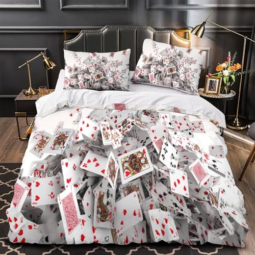 XQGASOEBN Coon Astronaut Mikrofaser 3D-gedrucktes 3 Stück Space Themed Bettbezug Schlafzimmer Dekor mit Reißverschluss Bequem Hautfreundlich for Erwachsene,Männer,Fans,J ugendliche Single?135x200cm?