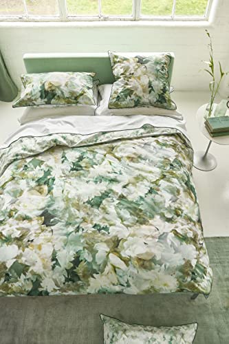 Bettbezug aus Baumwollperkal, Tagesblumen, 140 x 200 cm, Designers Guild