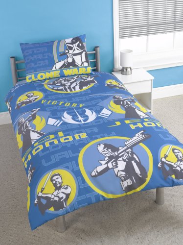Linens Limited CharacterWorld Clone Honor Wende Bettwäsche Set, Einzelbett