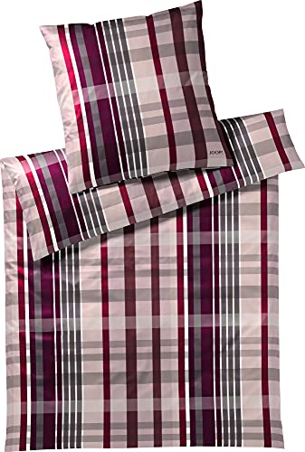 Joop! Bettwäsche Checks 4098 1 Rose - 135 x 200
