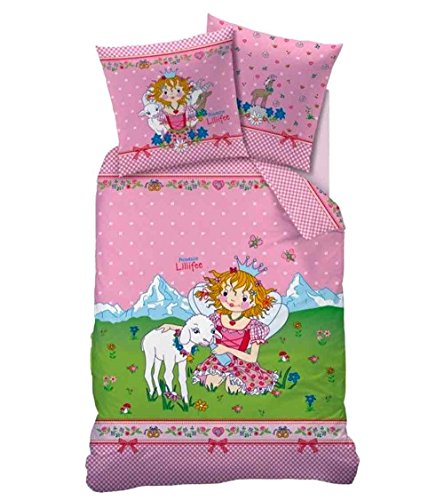 Biber Kinder Bettwäsche Prinzessin Lillifee Motiv Bergkristall 135 x 200 cm / 80 x 80 cm Neu/Ovp in Flanellqualität Biber Kinder Bettwäsche Prinzessin Lillifee Motiv Bergkristall 135 x 200 cm / 80 x 80 cm Neu/Ovp in Flanellqualität