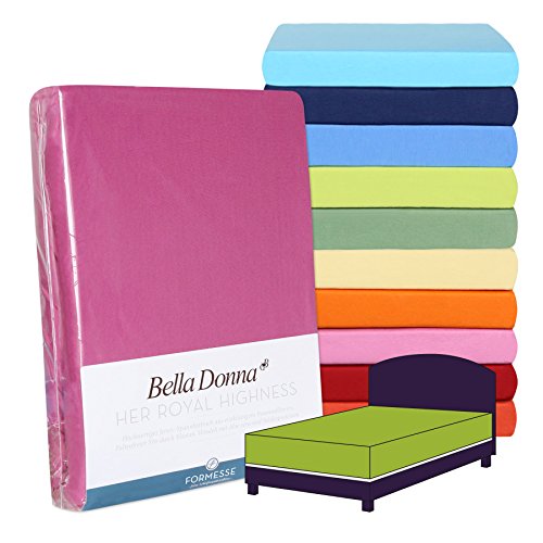 Formesse Bella Donna Boxspring Spannbettlaken Alto Mango, 90x190-100x220 cm
