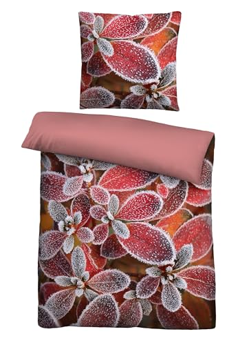 biberna Feinbiber Bettwäsche 0346738 EISBLUME