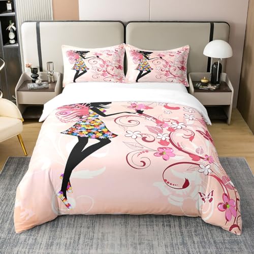 Loussiesd Mädchen Schmetterling Fee Bettwäsche Kinder Tochter Chic Niedlich Floral Bettwäsche Set 135x200cm 100% Baumwolle Dekorative Luxus Rosa Floral Bettbezug Set Botanical Branches Betten Set Loussiesd Mädchen Schmetterling Fee Bettwäsche Kinder Tochter Chic Niedlich Floral Bettwäsche Set 135x200cm 100% Baumwolle Dekorative Luxus Rosa Floral Bettbezug Set Botanical Branches Betten Set