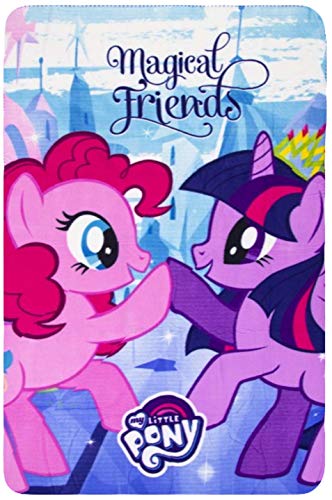 My Little Pony Girls Fleece Blanket 100 x 150 cm Blue