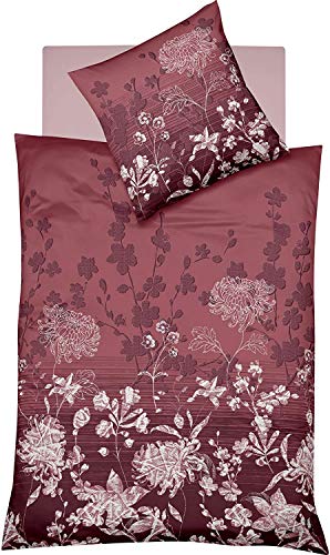 fleuresse Bed Art S G-114127 Mako-Satin Bettwäsche l 155x220 l FB rot