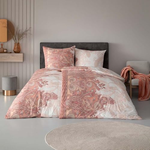 ESTELLA Mako Interlock Jersey Bettwäsche Karina 135 x 200 cm / 80 x 80 cm 6357-290