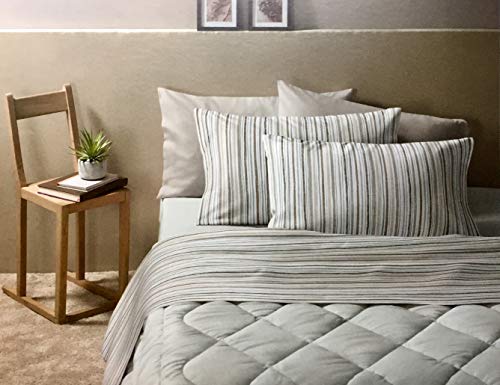 Zucchi - Bettwäsche-Set für Einzelbett aus warmer Baumwolle.