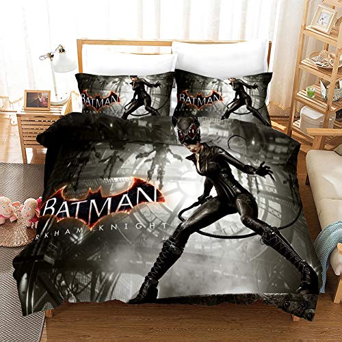 Vampsky Marvel Super Hero Batman Tröster Set schwarz elastische Stickerei 3 Stück Bettwäsche-Sets aus 100% Baumwolle Perkal Schlafzimmer Comforters 3D 1 Bettbezug 2 Kissen Shams Texitile Bettwäsche-Se Vampsky Marvel Super Hero Batman Tröster Set schwarz elastische Stickerei 3 Stück Bettwäsche-Sets aus 100% Baumwolle Perkal Schlafzimmer Comforters 3D 1 Bettbezug 2 Kissen Shams Texitile Bettwäsche-Se