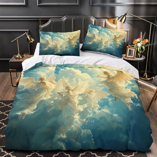 GTDKSUEVG Meer Schildkröte Swim 3D Gedruckt Bettwäsche Marine Life Bettbezug 3 Teilig mit Reißverschluss Weich Schlafkomfort for Mädchen,Kinder,Erwachsen e,Jugendliche Single?140x200cm?