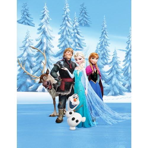 BERONAGE Große Frozen 2 Decke Die Eiskönigin Sven blau Kuscheldecke Wohndecke 130 x 170 cm weiche Fleece-Decke Sofadecke Disney Anna ELSA Olaf Sven Kristoff Arendelle zur Bettwäsche