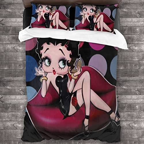 RHODAN Bettwäsche,bettwäsche-S ets,bettbezug,Microfaser Bettwäsche,Duvet Cover,Sommer Bettwäsche,Einseitiger Druck (1,135X200cm+50x75cmx2)