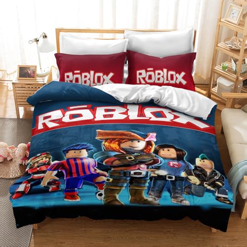Umbrean Kinderbettwäsche 135x200 cm Kissenbezug 80x80 cm für Kinder (02)