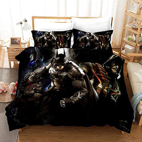 Quality Bettwäsche-Sets 3D Batman Und Joker Druck 100% Polyester Jugend Bettwäsche Bett Set 3 (1 Bettbezug + 2 Kissenbezüge) C- 135 * 200cm Quality Bettwäsche-Sets 3D Batman Und Joker Druck 100% Polyester Jugend Bettwäsche Bett Set 3 (1 Bettbezug + 2 Kissenbezüge) C- 135 * 200cm
