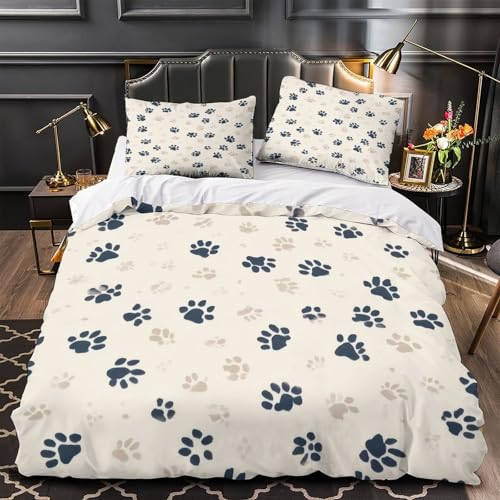 VOXYTMLWG Pink Bow s Mikrofaser Bequem 3D Druck Bettwäsche-Set 3 Stück Vintage Doodle Bettdeckenbezug Zip Verschluss for Jungen,Teenager,Männer,J ugendliche Single?140x200cm?