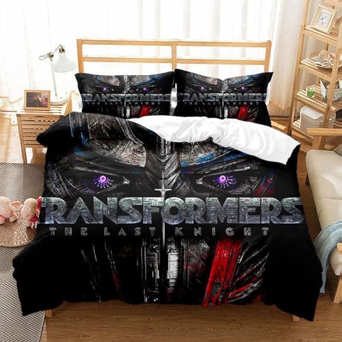 YINGD Transformer-Bettwäsche-S et mit 2 Kissenbezügen, 3-teiliges Bettwäsche-Set für Kinder und Erwachsene, für alle Jahreszeiten, leicht YINGD Transformer-Bettwäsche-S et mit 2 Kissenbezügen, 3-teiliges Bettwäsche-Set für Kinder und Erwachsene, für alle Jahreszeiten, leicht
