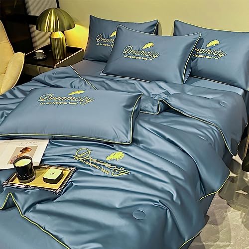 UGIF Sommer Einfacher EIS-Seiden-Quilt Bettwäsche, KüHldecke Sommer, Sommerdecke, Cool Lightweight Ice Blankets, Waschbare Klimaanlage Tröster, Kühl Und Bequem for Hot Sleepers