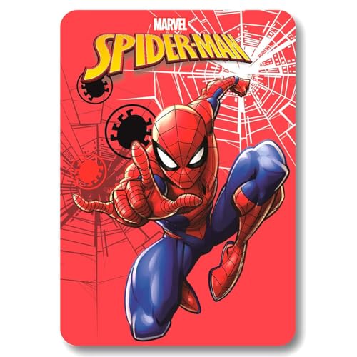 arlis Fleecedecke Spiderman, 100 x 140 cm (Spiderman-Decke – C)