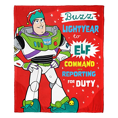 Northwest Silk Touch Überwurfdecke, 127 x 152,4 cm, Toy Story – Lightyear Elf