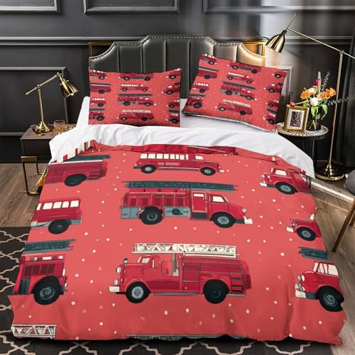 VOXYTMLWG Rot Roses Falling 3D Druck Bettwäsche-Set Romantic Blütenmuster Bettdeckenbezug 3 Stück Zip Verschluss Bequem Atmungsaktiv for Jungen,Teenager,Männer,J ugendliche Single?140x200cm?