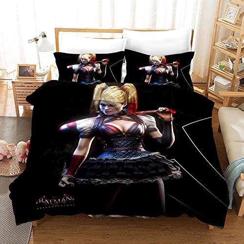 Quality Bettwäsche-Sets 3D Batman Und Joker HD Printed 100% Polyester Erwachsene Kinder Bettwäsche Bett Set 3 (1 Bettbezug + 2 Kissenbezüge) C- 135 * 200cm Quality Bettwäsche-Sets 3D Batman Und Joker HD Printed 100% Polyester Erwachsene Kinder Bettwäsche Bett Set 3 (1 Bettbezug + 2 Kissenbezüge) C- 135 * 200cm
